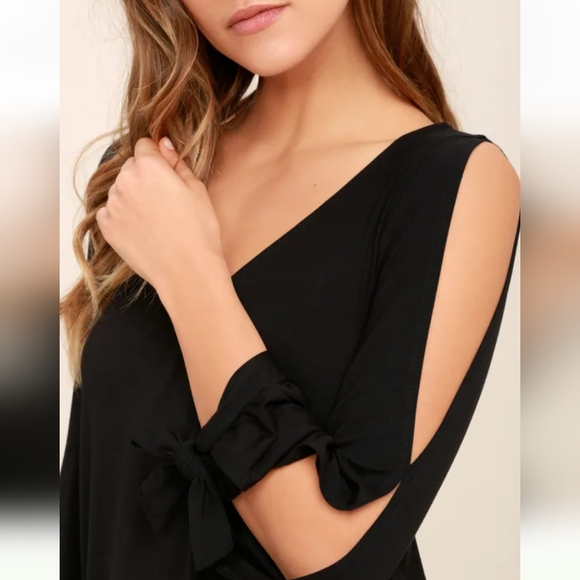 Lulu's Glory of Love Black Shift Dress - Picture 3 of 14